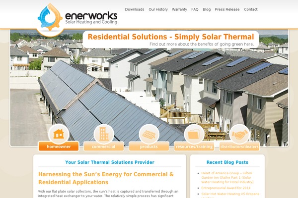 enerworks.com site used Enerworks