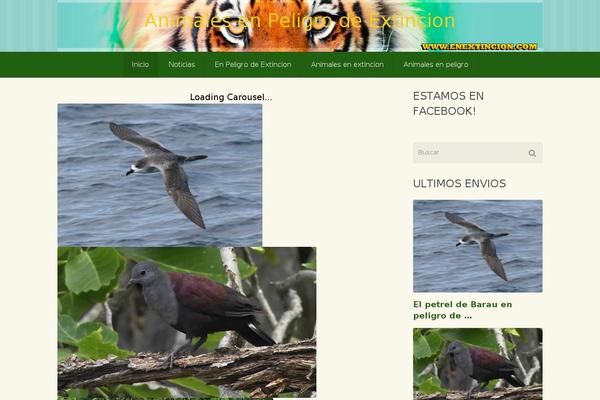 enextincion.com site used Animales-best