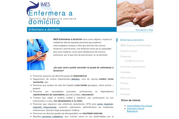 enfermeras-domicilio.com site used Kasrod