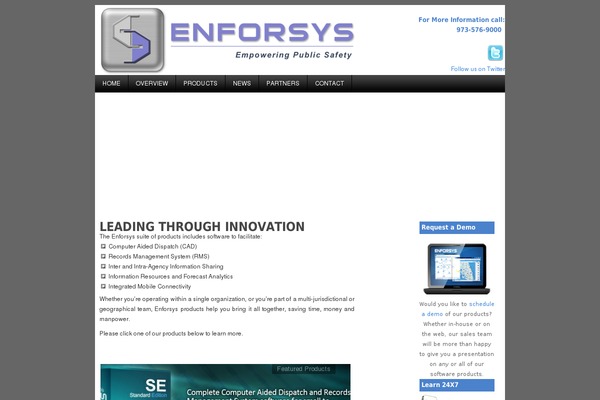 enforsys.com site used Corporate