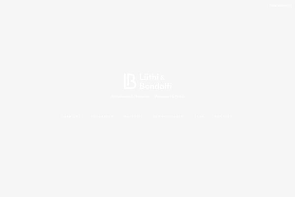 Bridge theme site design template sample