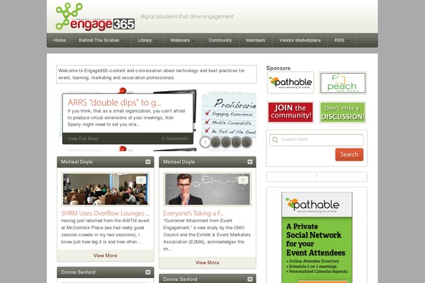 engage365.org site used Flowhub