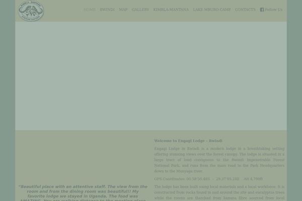 Mountresort theme site design template sample