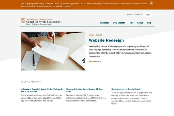 engagingnewsproject.org site used Enp