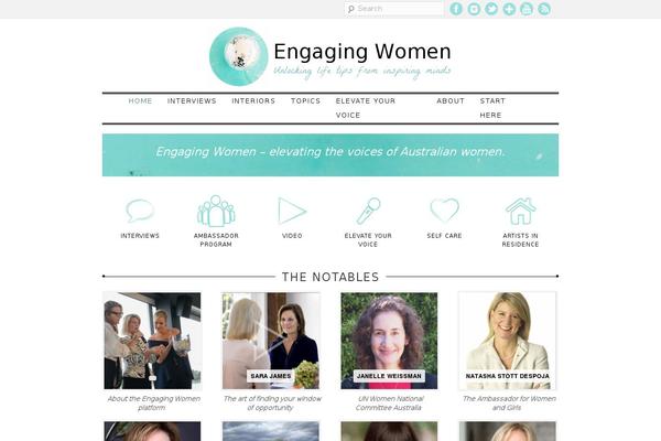 engagingwomen.com.au site used Engaging-responsive