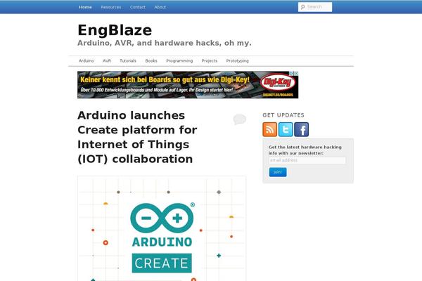 engblaze.com site used Kantipur-blog