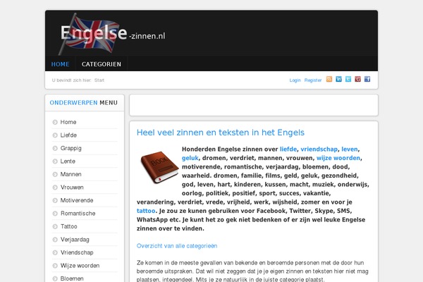 Suffusion theme site design template sample