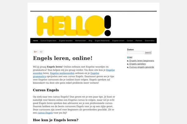 engelslerenonline.com site used Responsivetwentyten-v1.0.3