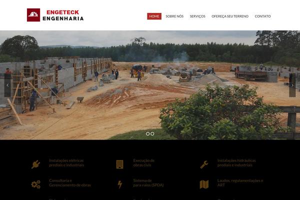 Megalith theme site design template sample