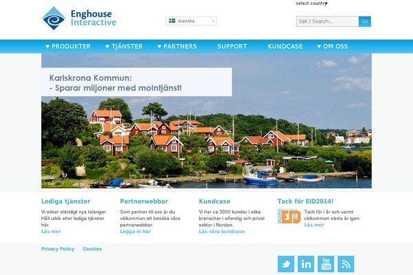 enghouseinteractive.se site used Enghouse-interactive