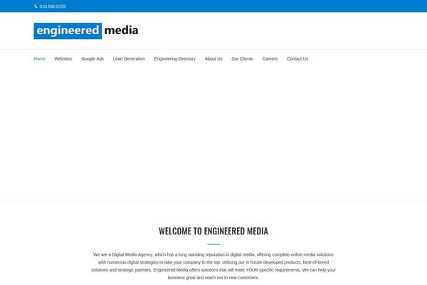 engineeredmedia.co.za site used Mist