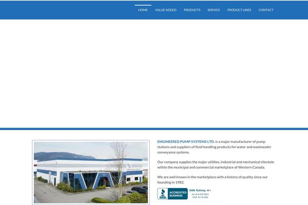 Porto theme site design template sample