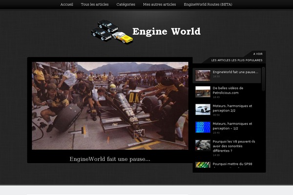 engineworld.fr site used onPlay