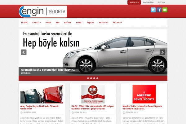 enginsigorta.com site used Overrule