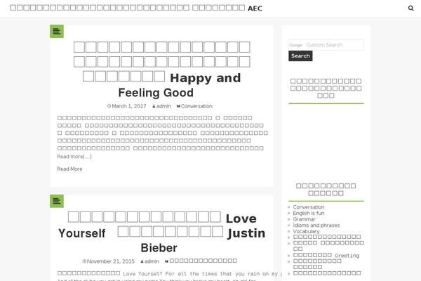 Nevler theme site design template sample