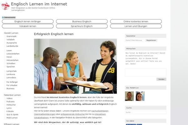 englisch-lernen-im-internet.de site used Learnonline
