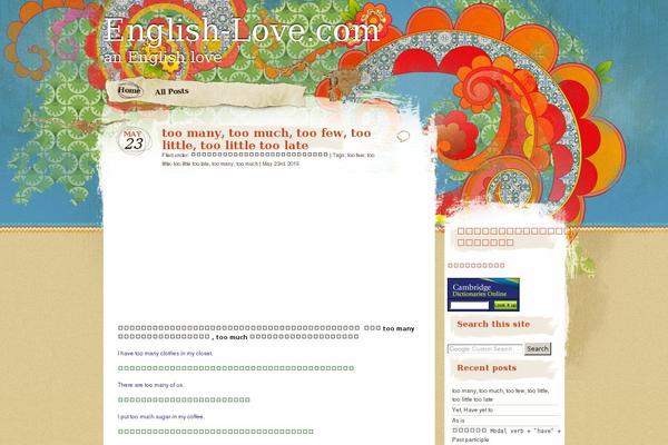 english-love.com site used Cenote