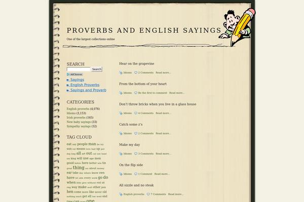 english-sayings.com site used The-book