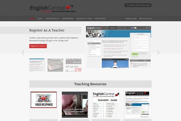 englishcentralteachers.com site used Restored