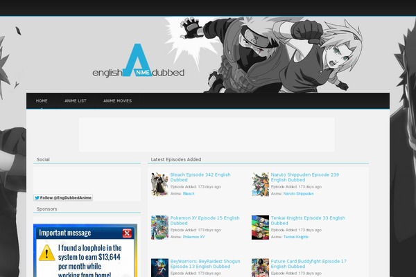 englishdubbedanimes.net site used Dubbed