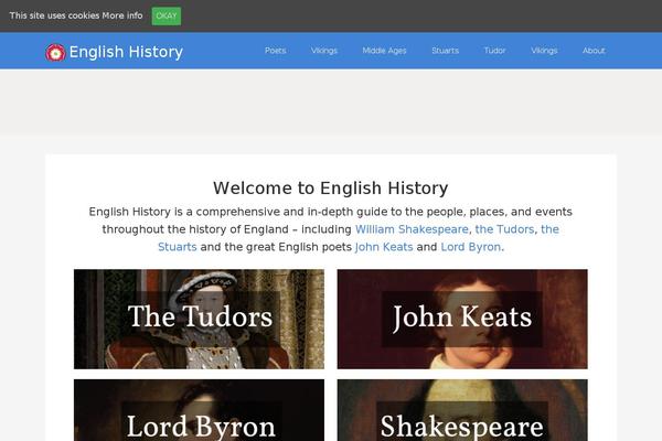 englishhistory.net site used Englishhistory