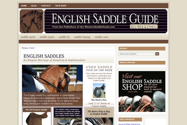 englishsaddleguide.com site used Lifestyle 1.0