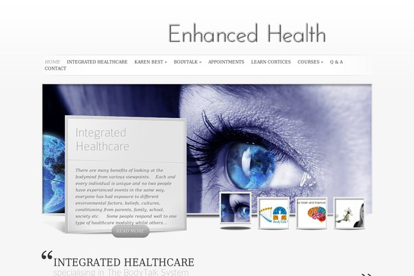 enhanced-health.co.uk site used Simplepress-1