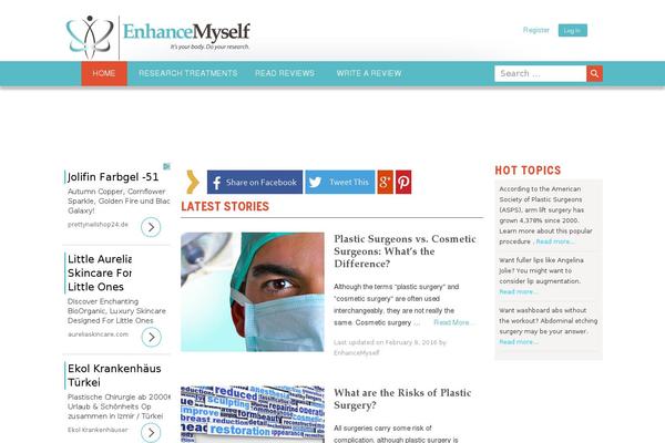 enhancemyself.com site used Enhance-2019