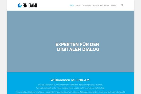 enigami.de site used Salient