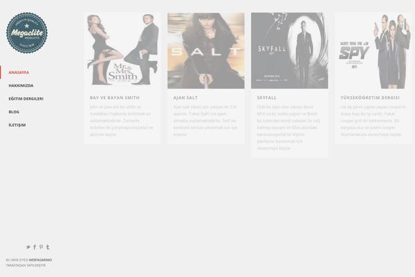 Jupiter theme site design template sample