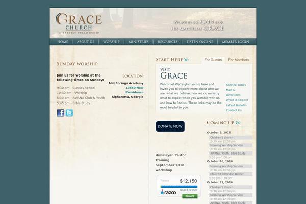 enjoygrace.com site used Gracechurch