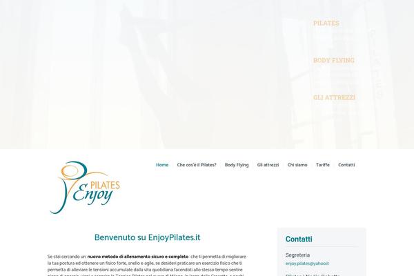 Yogastudio theme site design template sample