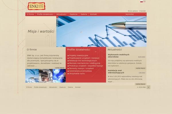 Responsive theme site design template sample