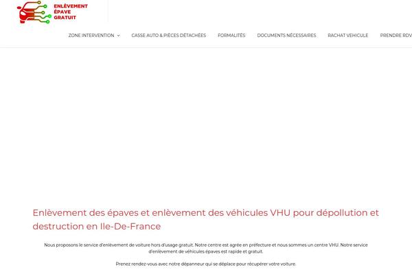 enlevement-epave-voiture.fr site used Wp-flooring