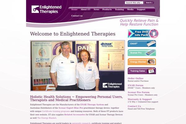 enlightenedtherapies.com site used Et