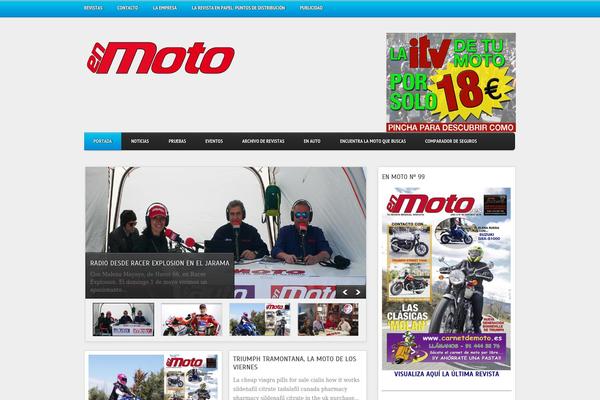 enmoto.es site used Flexormagazine