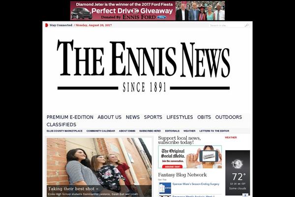 ennisdailynews.com site used Advanced-newspaper142