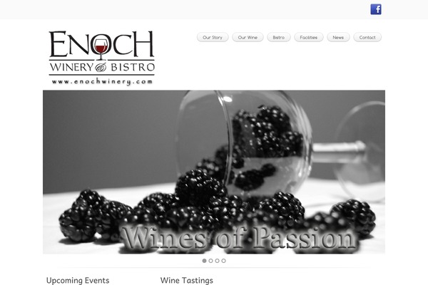 enochwinery.com site used Clear Theme