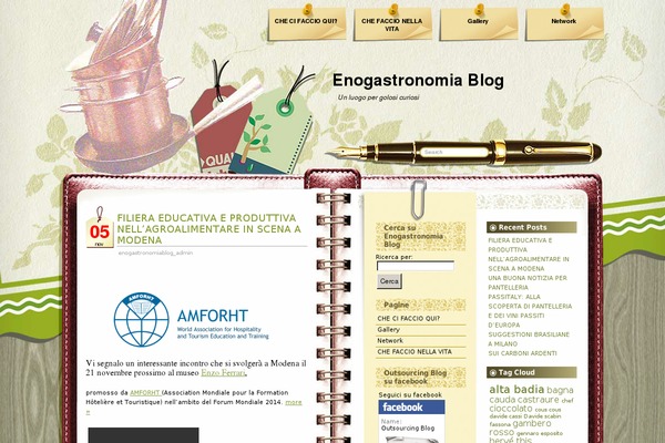 enogastronomiablog.it site used Coffeedesk3.0