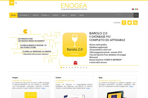 enogea.it site used Enogea