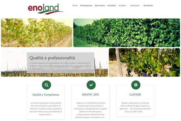 enoland.it site used Intuition