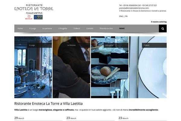enotecalatorreroma.com site used Enotecalatorre