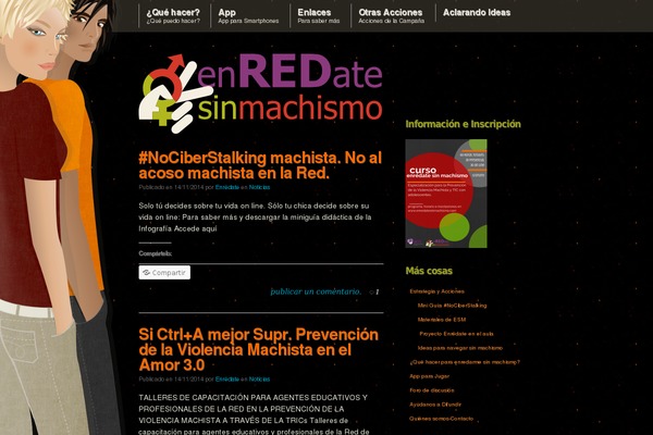 enredatesinmachismo.com site used F0101