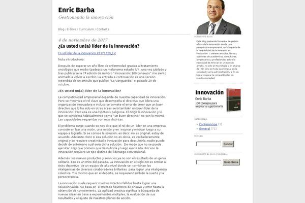 enricbarba.com site used Librosdecabecera