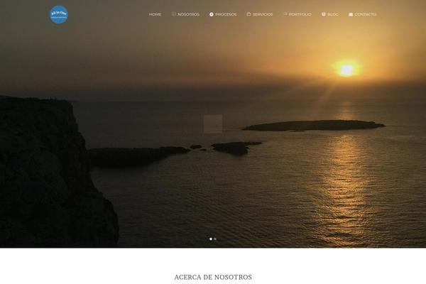 Bridge theme site design template sample