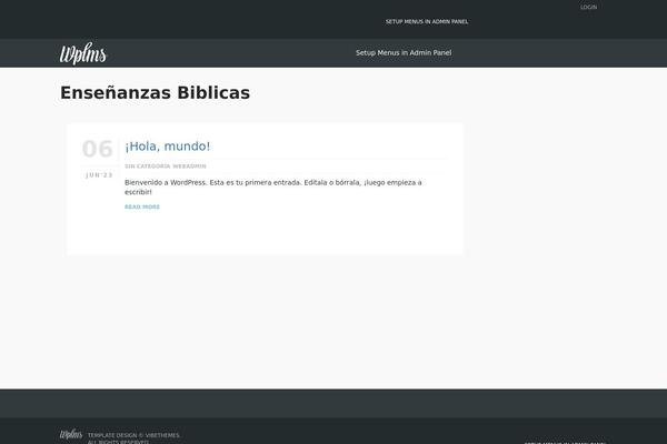 WPLMS theme site design template sample