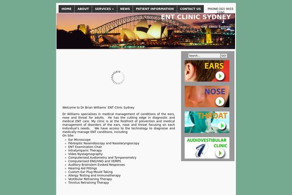 Indore theme site design template sample