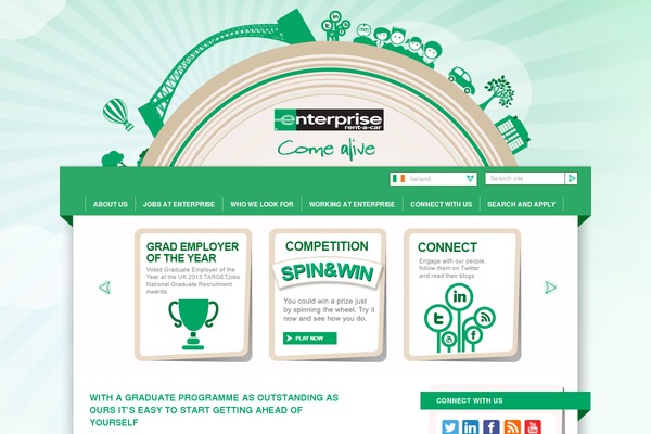 enterprisealive.ie site used Enterprise2012