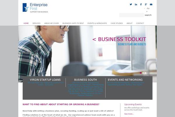 enterprisefirst.co.uk site used Enterprisefirst