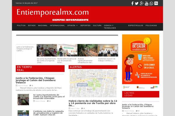entiemporealmx.com site used Noticia